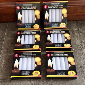 36 Emergency Candles - 6 packs of 6pc